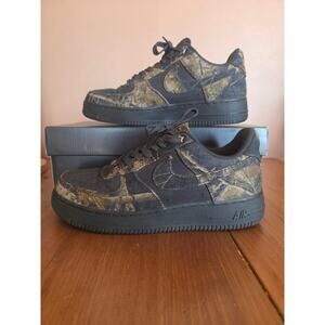 Nike Air Force One Real Tree Camo Sneakers Men's 7.5 Women's 9 With Box Like New